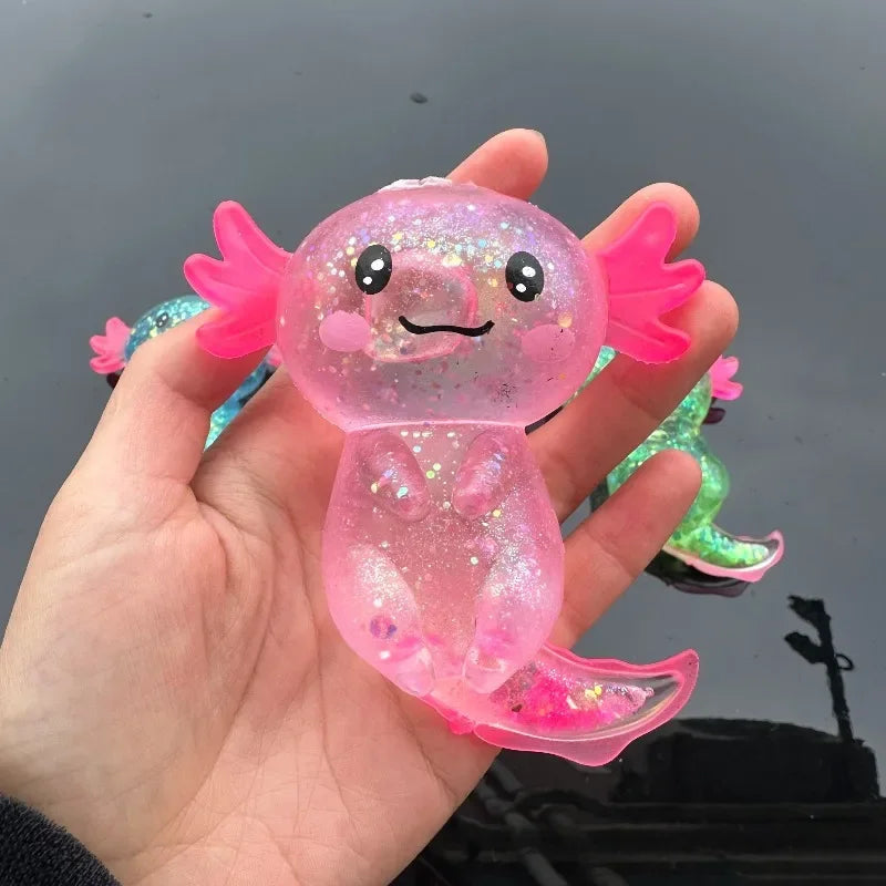 Squishy Axolotl Coloré