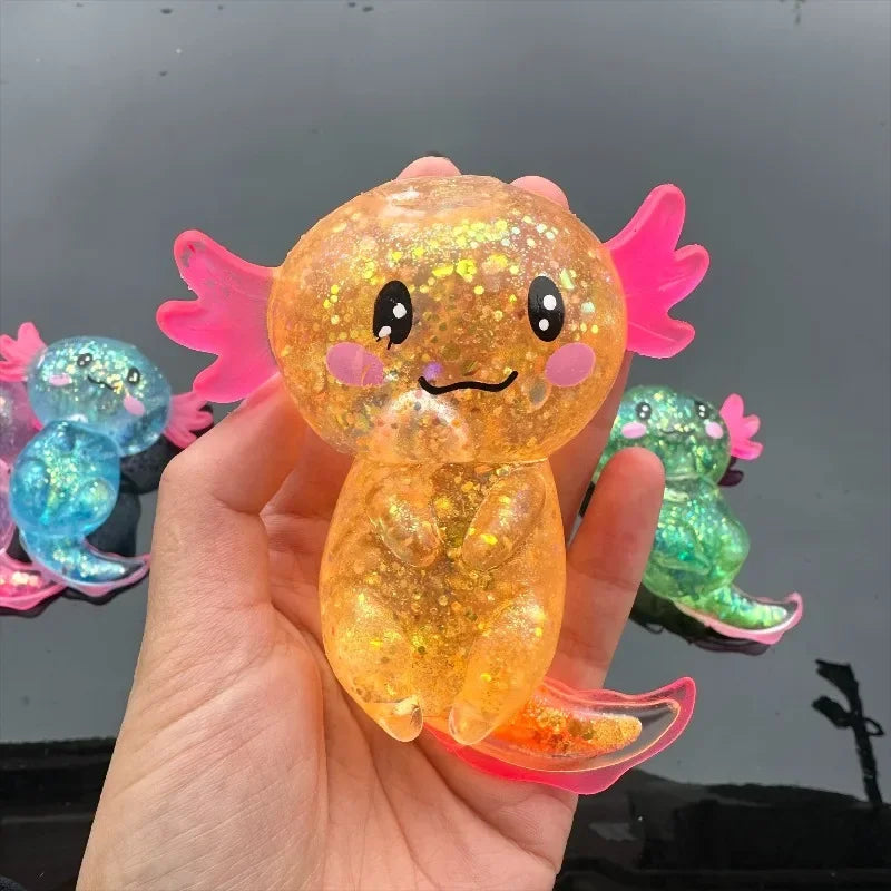 Squishy Axolotl Coloré